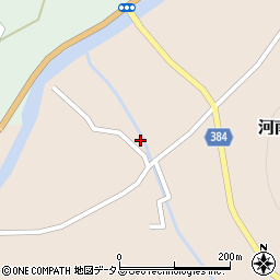 広島県府中市河南町580周辺の地図