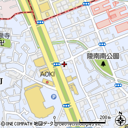 大阪府堺市中区深井北町3407周辺の地図