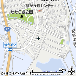 三重県松阪市虹が丘町58周辺の地図