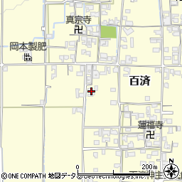 奈良県北葛城郡広陵町百済1034周辺の地図