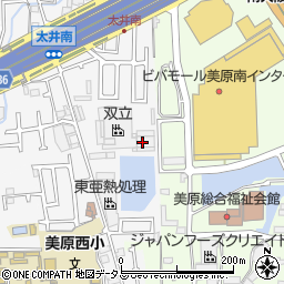大阪府堺市美原区太井649-2周辺の地図