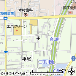 株式会社生駒工業所　第二工場平尾周辺の地図