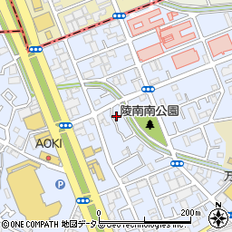 大阪府堺市中区深井北町3303-7周辺の地図