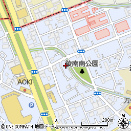大阪府堺市中区深井北町3303-3周辺の地図