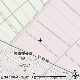 岡山県岡山市南区宗津周辺の地図