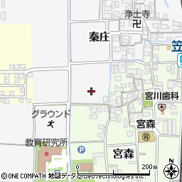 奈良県磯城郡田原本町秦庄55周辺の地図