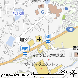 ファッションセンターしまむら香芝店周辺の地図