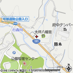広島県広島市安佐北区可部町勝木2249周辺の地図