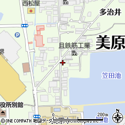 大阪府堺市美原区多治井51-1周辺の地図