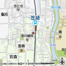 奈良県磯城郡田原本町宮森328-1周辺の地図
