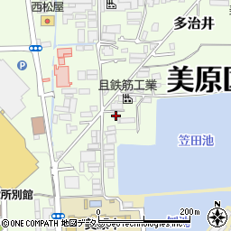 大阪府堺市美原区多治井51周辺の地図