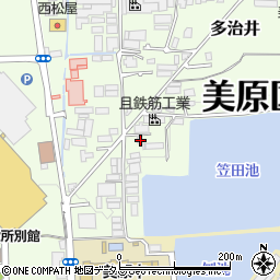 大阪府堺市美原区多治井51-2周辺の地図