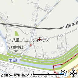 岡山県浅口市金光町八重396周辺の地図