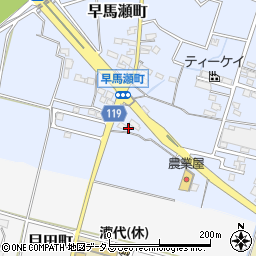 三重県松阪市早馬瀬町83周辺の地図