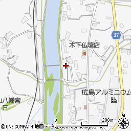 広島県広島市安佐北区白木町秋山704周辺の地図