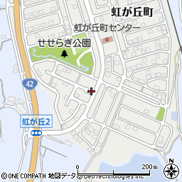三重県松阪市虹が丘町40-6周辺の地図