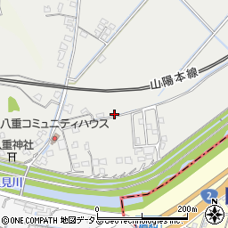 岡山県浅口市金光町八重394-1周辺の地図