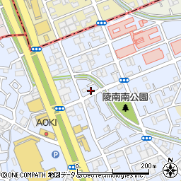 大阪府堺市中区深井北町3300周辺の地図