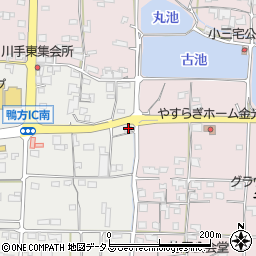 岡山県浅口市鴨方町鴨方1673周辺の地図
