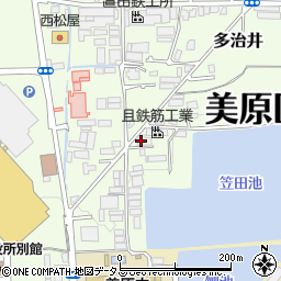 大阪府堺市美原区多治井50周辺の地図