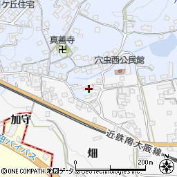 奈良県香芝市畑426周辺の地図