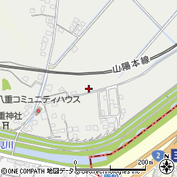 岡山県浅口市金光町八重394周辺の地図