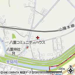 岡山県浅口市金光町八重398周辺の地図