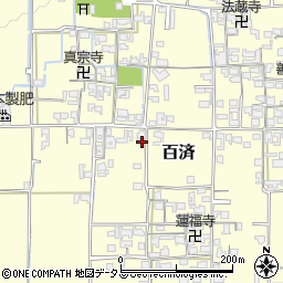 奈良県北葛城郡広陵町百済1036周辺の地図