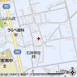 広島県福山市駅家町万能倉1190-2周辺の地図