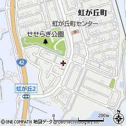 三重県松阪市虹が丘町40-7周辺の地図