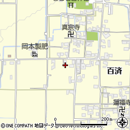 奈良県北葛城郡広陵町百済1051周辺の地図