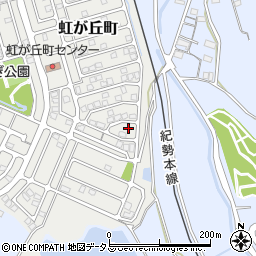 三重県松阪市虹が丘町65周辺の地図