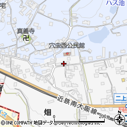奈良県香芝市畑432-2周辺の地図