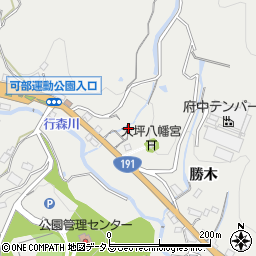 広島県広島市安佐北区可部町勝木2278周辺の地図