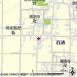 奈良県北葛城郡広陵町百済1042周辺の地図