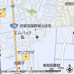 スウィート松本駐車場周辺の地図