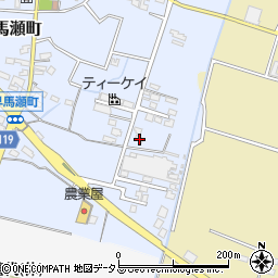 三重県松阪市早馬瀬町196周辺の地図