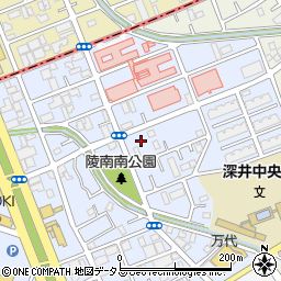 大阪府堺市中区深井北町3226周辺の地図