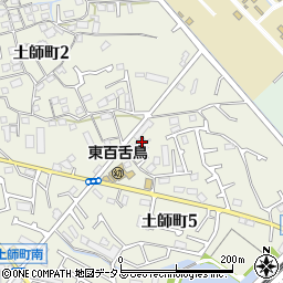 大西工務店周辺の地図