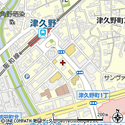 池田泉州銀行周辺の地図