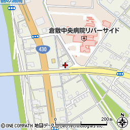 岡山県倉敷市連島町鶴新田1992-2周辺の地図