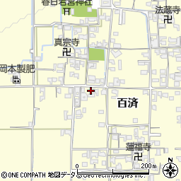 奈良県北葛城郡広陵町百済1039周辺の地図