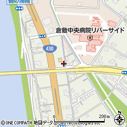 岡山県倉敷市連島町鶴新田2918-10周辺の地図