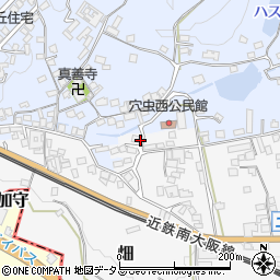 奈良県香芝市畑429-2周辺の地図