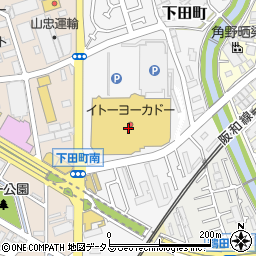 ドトールコーヒーショップ 津久野イトーヨーカドー店周辺の地図