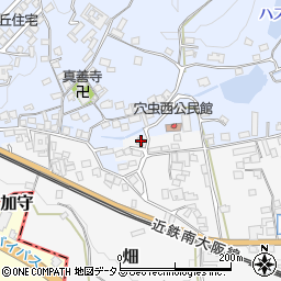 奈良県香芝市畑429-3周辺の地図
