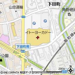 学校制服専門店アサダ　イトーヨーカドー津久野店周辺の地図