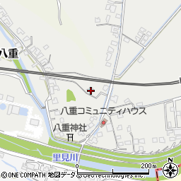 岡山県浅口市金光町八重616周辺の地図