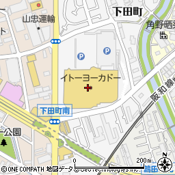 ロッテリア津久野イトーヨーカドー店周辺の地図