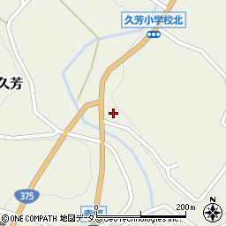 広島県東広島市福富町久芳3314周辺の地図